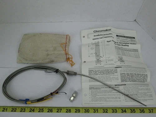 New NOS Chromalox Thermocouple Part # 309-112124-125 SKU B