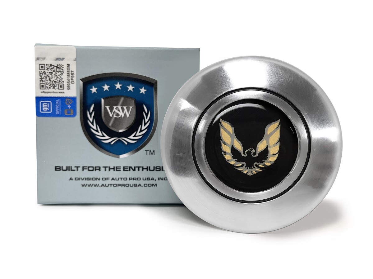 【専用】ゆぅぅ VSW OE Retro Series Silver Horn Cap 1970-81 Gold Firebird Emblem