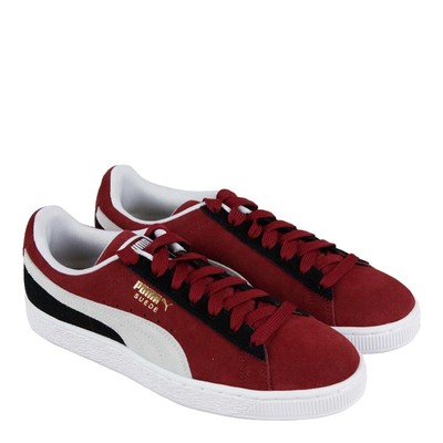 puma sneakers red and black