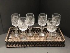 Set of 6 Schott-Zwiesel Flamenco Wine Glass Crystal Clear Blown Glass 6 1/8