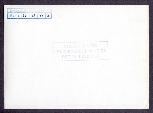 AIR FRANCE BR.763 PROVENCE ORIGINAL VINTAGE LOUIS BREGUET PHOTO DEUX PONT - 5 - Picture 2 of 2