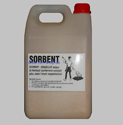 2 Stück Oelbindemittel ''Sorbent''5 liter in Kanister OEL-KLEEN GGVS/ADR