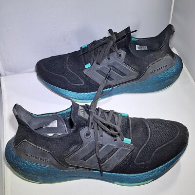 Adidas Ultraboost 22 GX5564 Core Black-Mint Rush Sneakers