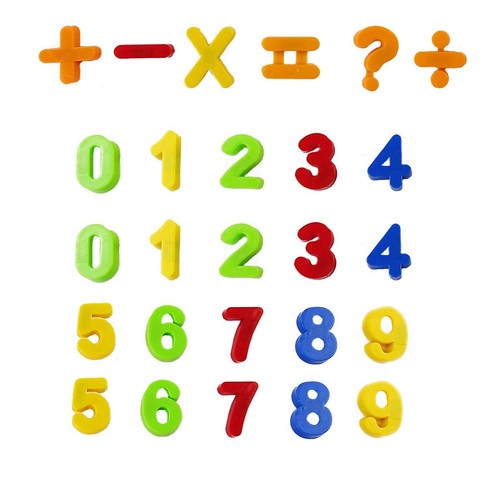 Kids Learning Magnetic Letters Numbers Fridge Magnets Educational Toys