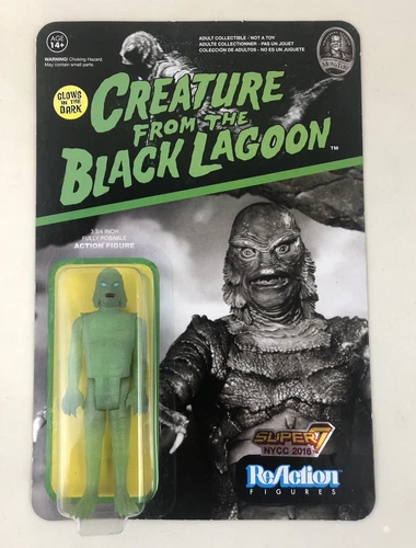 Super 7 NYCC 2016 Creature From The Black Lagoon Glows in The Dark Action Figure