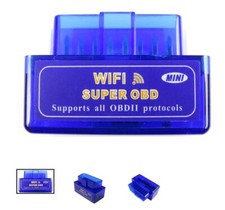 Super Mini Elm327 Wifibluetooth Obd2 Car Diagnostic Code Scanner 1.5