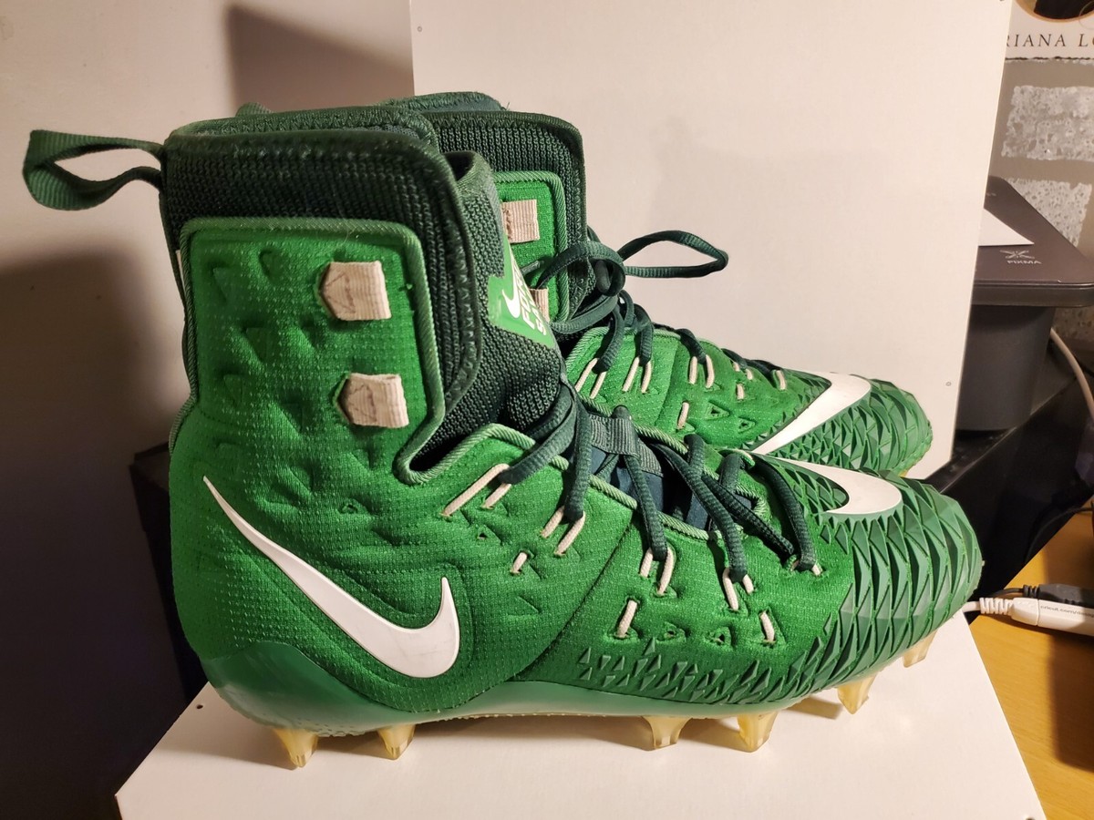 Nike Force Savage Elite TD Green Mens sz 10 Linemen Football  display picture 3