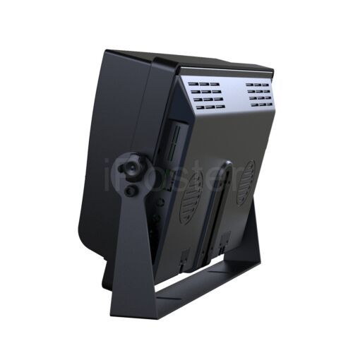 10.1" Quad Split Monitor 4 Side Rear View Backup Heavy Duty Camera For Bus Truck - Picture 8 of 10
