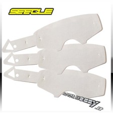 50 PEZZI TEAR-OFF SEECLE COMPATIBILI CON OCCHIALI LEATT VELOCITY 4.5 - 5.5 -6.5