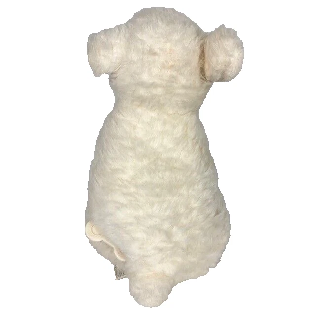 Baby Gund -White 9" Lamb Plays “MARY HAD A LITTLE LAMB” Musical Plush Wind Up - Изображение 3 из 4