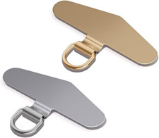 Metal Phone Tether Tab, Metal Phone Patch, Universal Cellphone Lanyard Pad for F