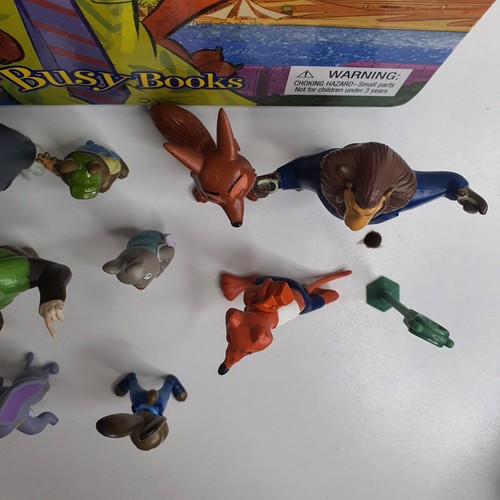 Zootopia - Disney - My Busy Books - Includes Story 12 Figures NO PLAYMAT - Picture 5 of 9
