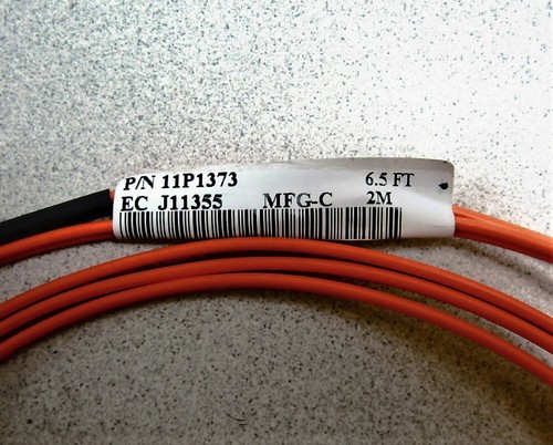 IBM 11P1373 Fiber Optic Cable 2m 6.5ft New - Picture 3 of 5