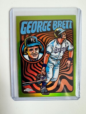 rare george brett cards 1987 Topps #400 Royals MLB Baseball Card NM-MT George Brett Trading Card Values