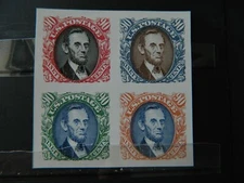 US SC#  2433a-d , World Stamp Expo '89 BLOCK OF 4 MNH