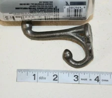 Old Fashion Americana Coat Hooks Cast Iron, Bulk Priced, H-140