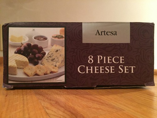 Artesa 8 Piece Cheese Set for Presenting & Serving a Selection of Appetizers NIB - Picture 3 of 3