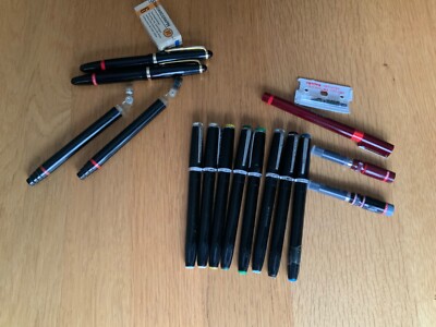Vintage ROTRING Standardgraph Tuschefüller Isograph Tintenkuli Radiograph Spitze