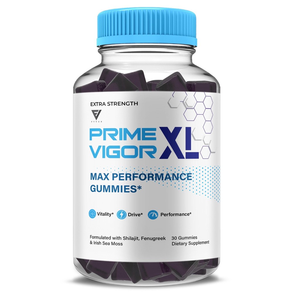 Prime Vigor XL Gummies for Maximum Performance – 1 Month Supply Boost
