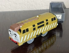 Vintage Thomas Train & Friends TOMY Motorized Diesel 10 Engine & Giggly Truck