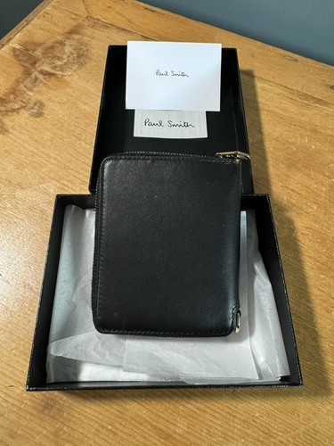 PAUL SMITH BILLFOLD ZIP WALLET ARTIST STRIPE COIN RRP £220 BNIB Rare Designer - Picture 3 of 11