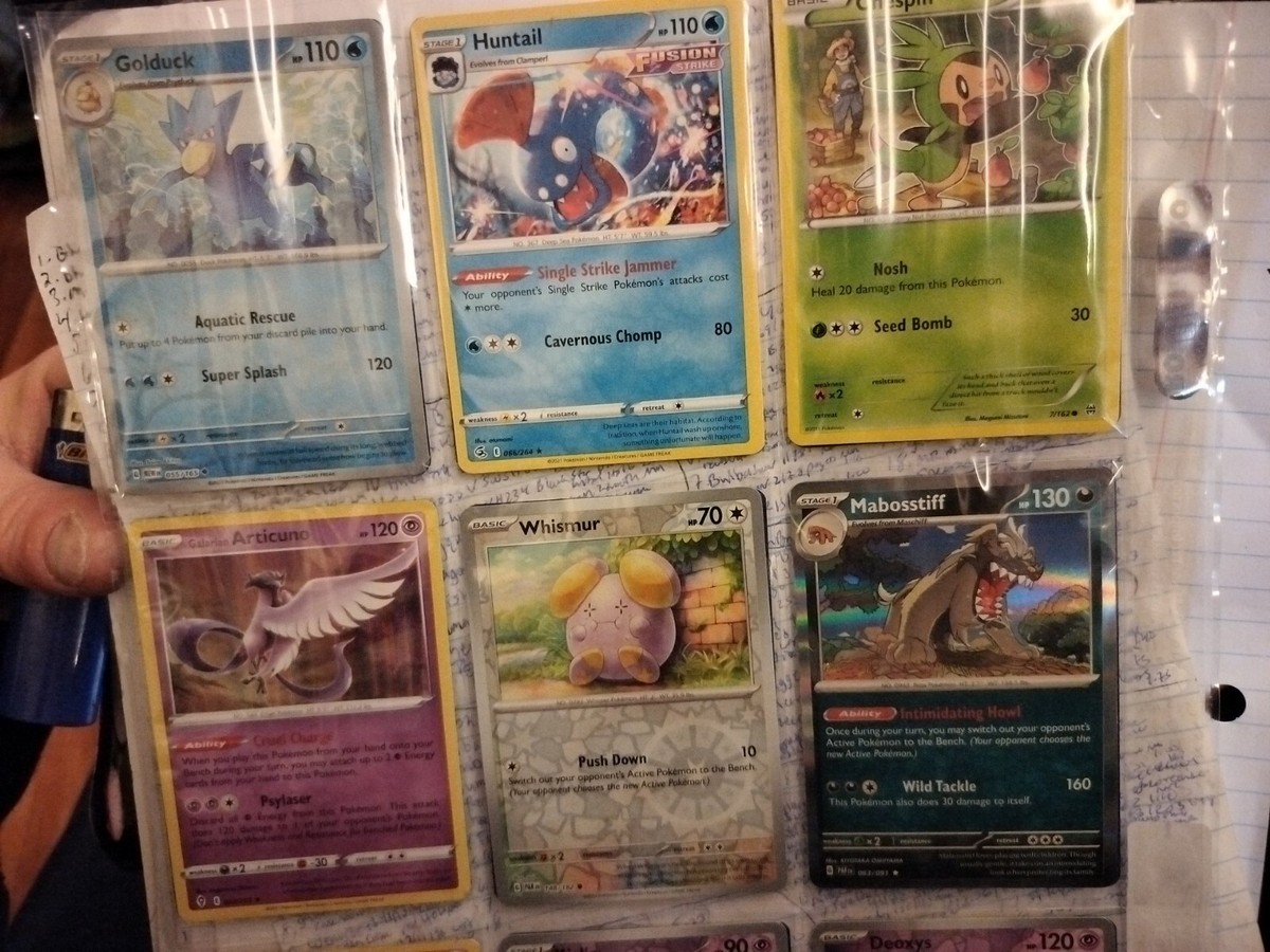 18 Pokemon Tcg Cards Lot Shiny Rares/Many Full Arts&More