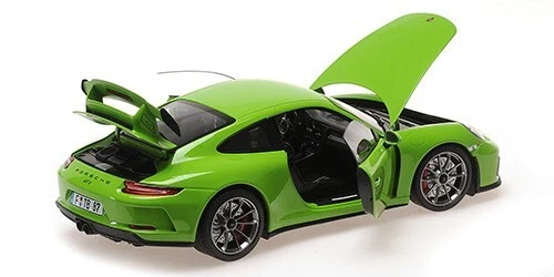110067025 - PORSCHE 911 991 GT3 2018 green - 1:18 Minichamps