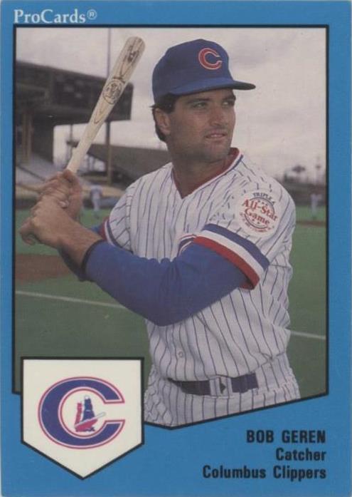 1989 ProCards Triple A - Bob Geren #758 - 1 of 1