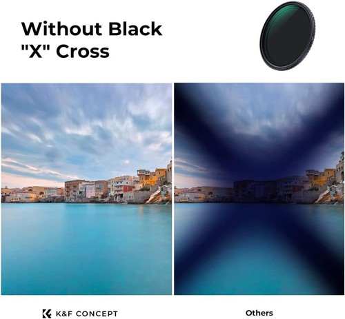 K&F Concept 52/55/58/62/67/72/77/82mm ND Camera Lens Filter ND2-ND32 NO X Spot - Picture 60 of 75