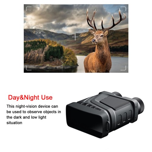 Digitales Nachtsichtgerät Infrarot-Optik 1080P 5xZoom Teleskop für Jagd Outdoor - Bild 22 von 26