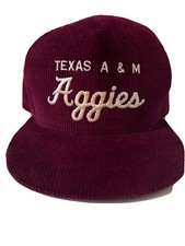 Texas A M Aggies Vintage Corduroy SnapBack Hat