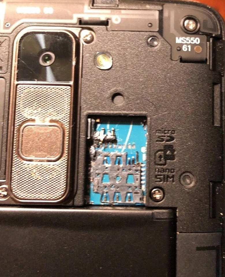 LG Stylo 2 + MS550 16GB Smartphone Black (Metro PCS) Good Used SIM TRAY Issue - Image 3 of 3