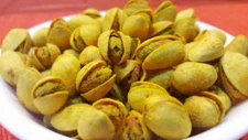 Healthy Ginger Turmeric Flavored Gourmet Pistachios