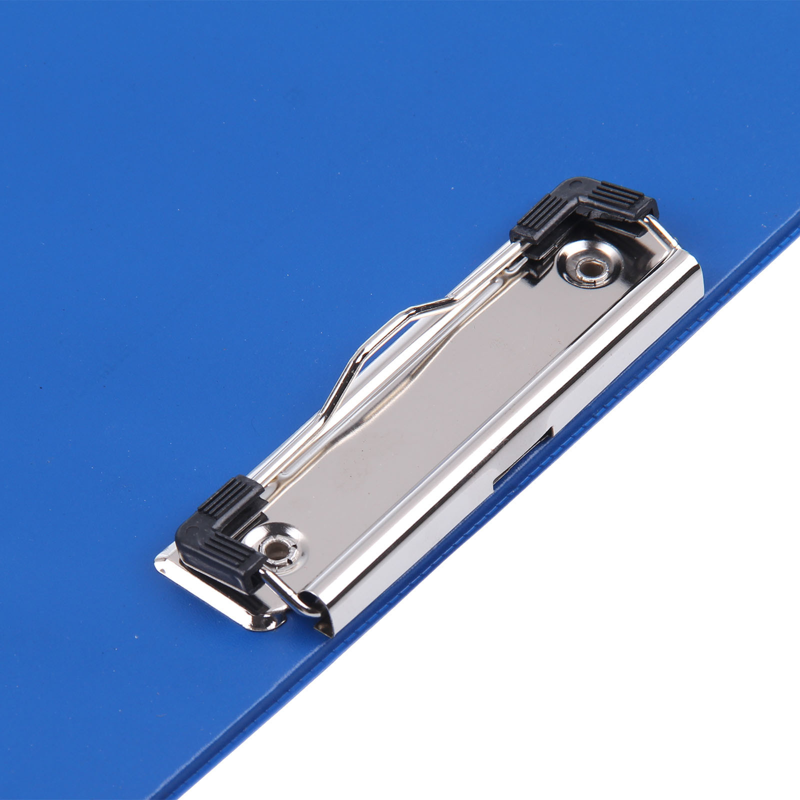 10 x A4 Clipboard PVC With Pen Holder Blue/Black Clip Board Clipboards