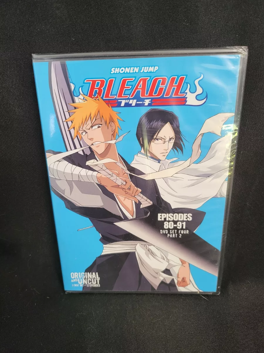 Viz Media Bleach Uncut Set 4 Part 2 (Eps 80-91) DVD*