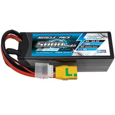 NHX Muscle Pack 6S 22.2V 5000mAh 100C Hard Case Lipo Battery w/ XT90 Connector
