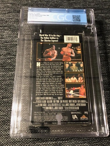 1990 Rocky 4 Tape CGC 9.0 A+ - Bild 2 von 4