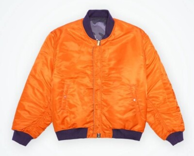 F.M.C.D. x EVANGELION DOUBLE FACE PADDED BOMBER JACKET VINT AGE