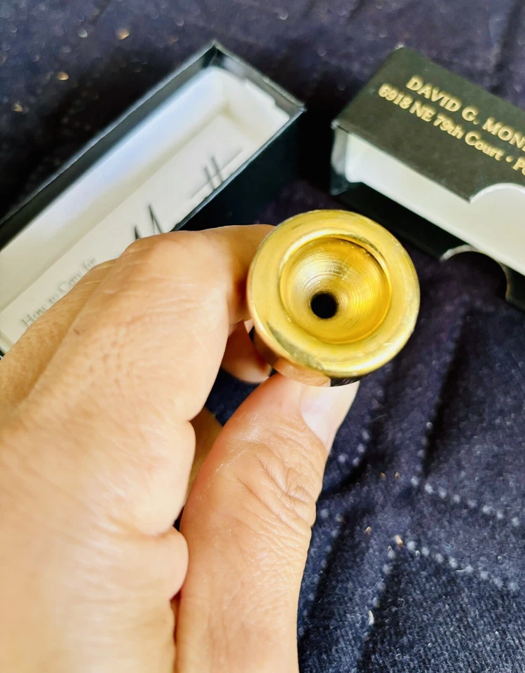 Trompeta Monette BP12 caña pequeña para trompeta Piccolo. Foto 2 de 4