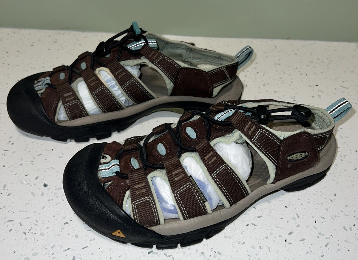 Sandali da trekking acqua Keen Newport H2 punta chiusa scarpe da donna taglia 10 LEGGERE