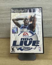 NBA Live 2001 PS2 PlayStation 2 + Reg Card - Complete CIB