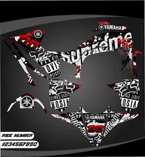 2014  2017 to 2024 Yamaha YFZ 450R graphics decal kit full stickers atv yfz 450r