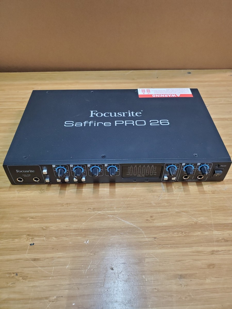 Focusrite Saffire Pro 26 Audio Interface | eBay