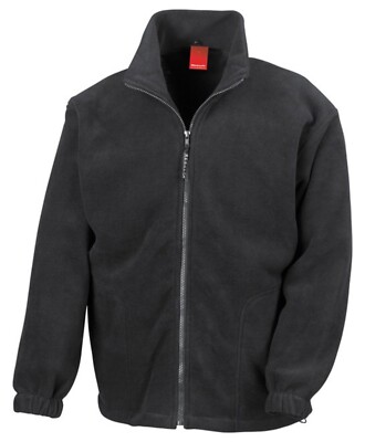 Result Full Zip Up Polar Fleece Jacke Heavyweight Outdoor Reißverschluss Pullover Unisex