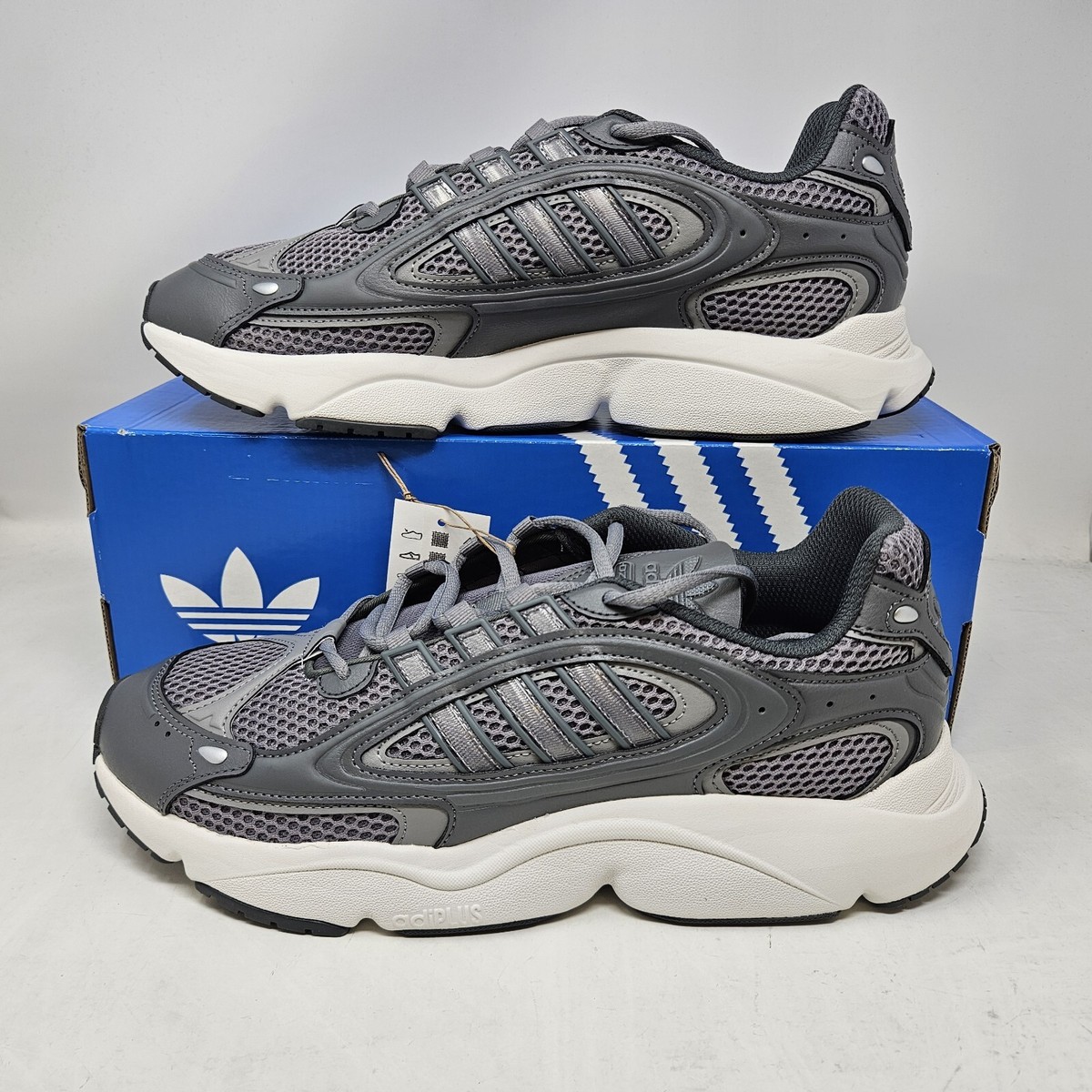 Men's Adidas Originals Ozmillen Casual Shoes / Grey White Men's Adidas Originals Ozmillen Casual Shoes / Grey White