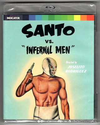 #ad Joselito Rodriguez#x27;s Santo Vs. Infernal Men Blu ray 1961 Indicator #277 $15.94
