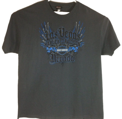 LAS VEGAS NEVADA HARLEY DAVIDSON Graphic T-Shirt Men's Size XXL Extra Extra Larg