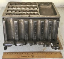 antique STAATS COIN CHANGER Casino Penny Arcade OLD BANK vintage COIN-OP machine