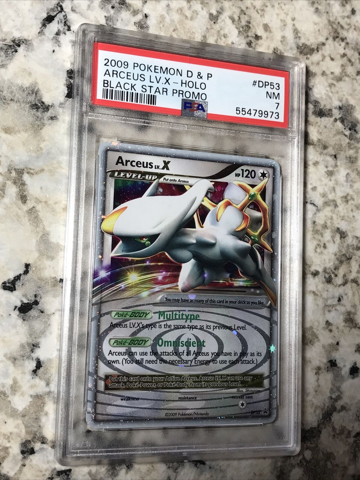 Mavin  Arceus X DP53 Promo Pokémon Card