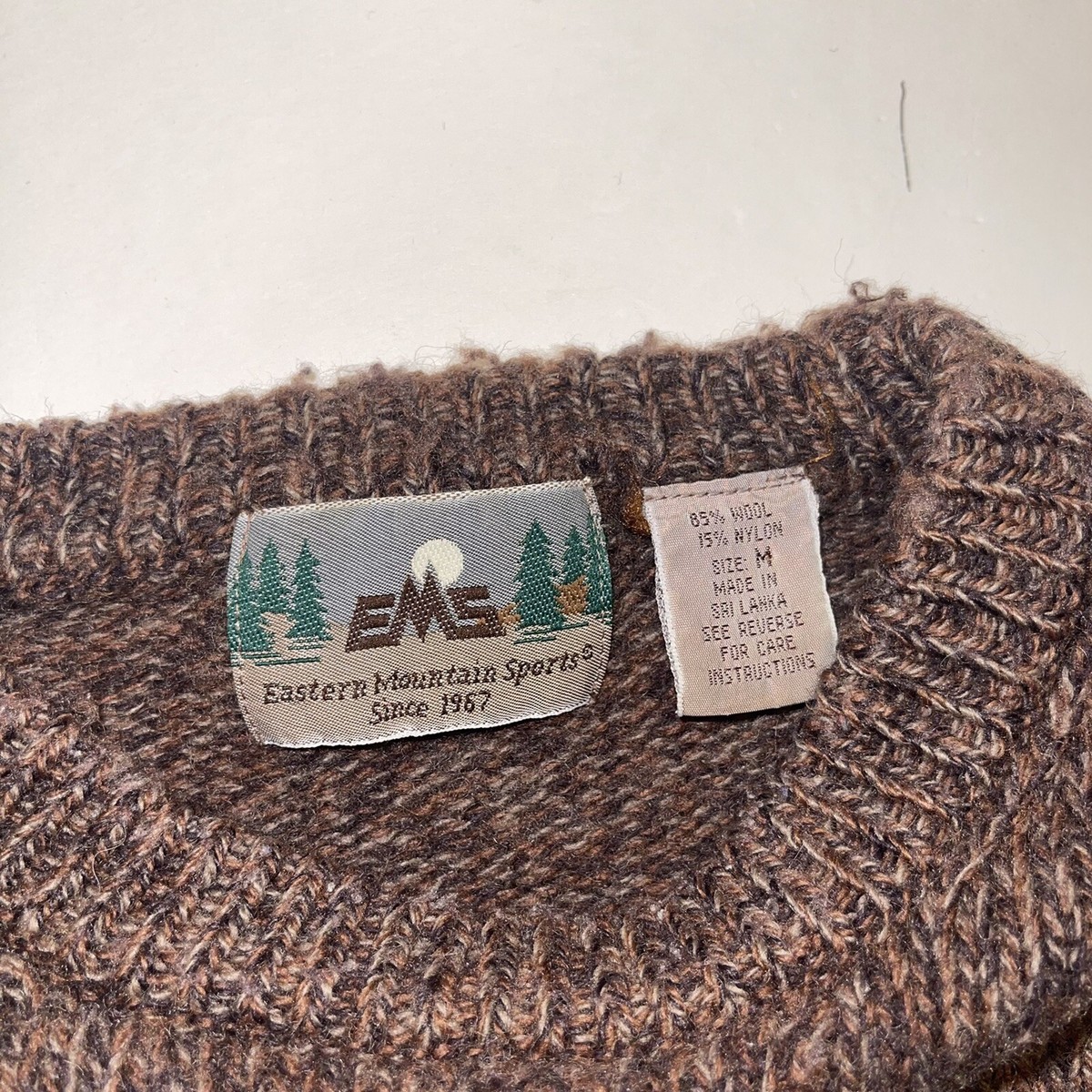 Vintage 90s Streetwear Mens M Wool Blend Chunky Knit Dad Vintage 90s Streetwear Mens M Wool Blend Chunky Knit Dad